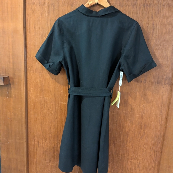 Wilfred Classic Black Midi Dress - Picture 5 of 9